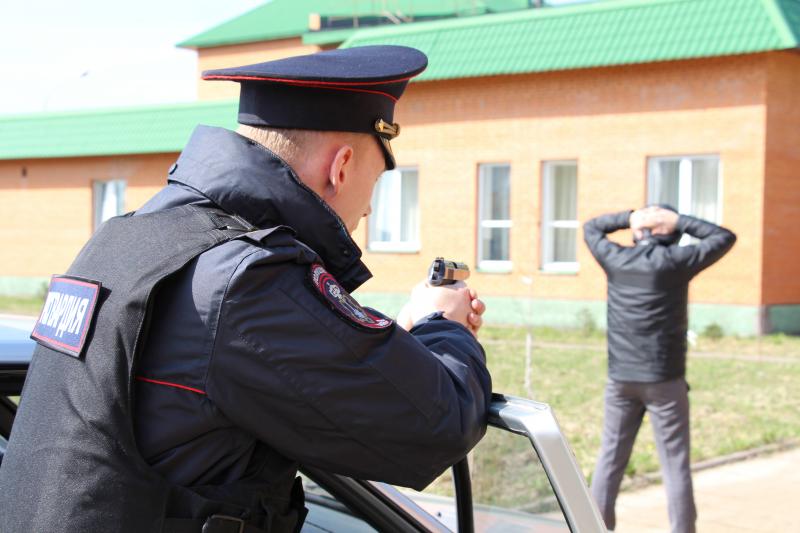 В Московской области сотрудники вневедомственной охраны задержали подозреваемого в краже
