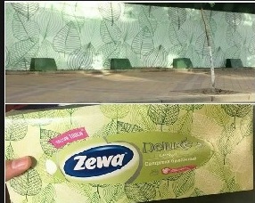 Новый дизайн заборов для стройплощадок в Краснодаре похож на упаковку салфеток Zewa