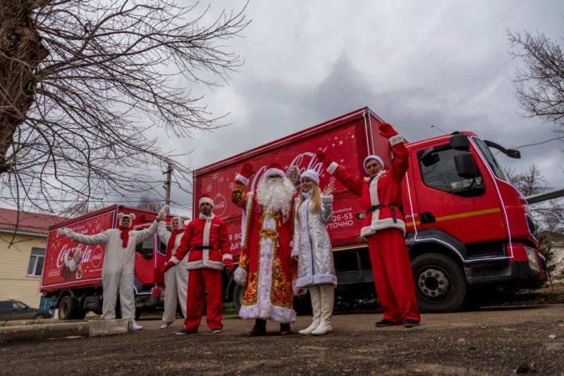 «Рождественский караван Coca-Cola» проехал по Волгограду!