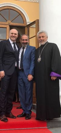 Встреча Никола Пашиняна с армянской диаспорой в Москве