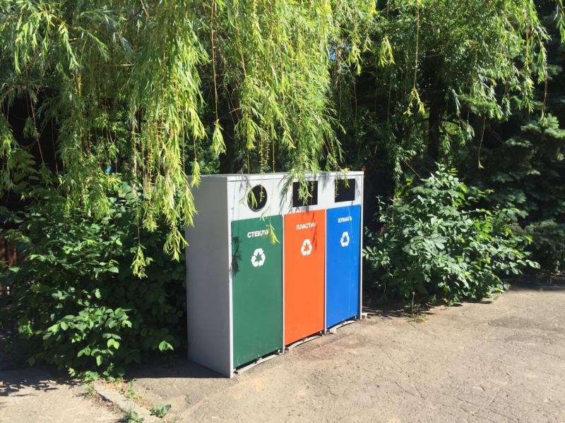 150 контейнеров для раздельного сбора отходов установили в Волжском