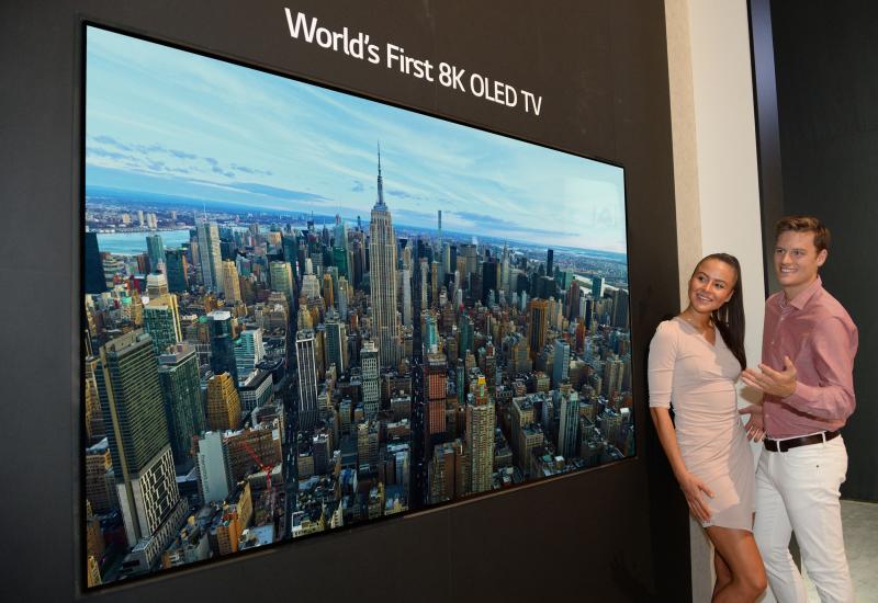 LG выпустила первый в мире OLED-телевизор с разрешением 8К и диагональю 88 дюймов