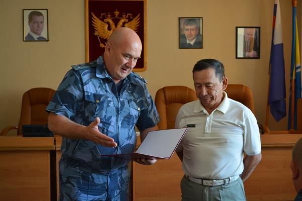 Ветеран УФСИН России по Республике Тыва отметил 60-летний юбилей.