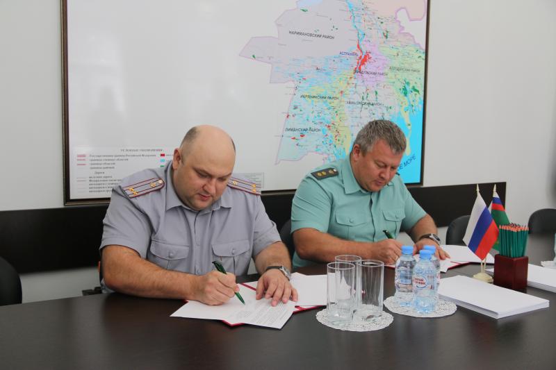 Подписано соглашение между УФСИН и УФССП России по Астраханской области