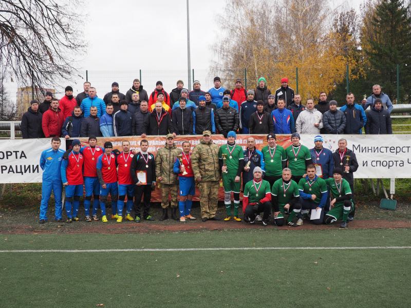 В Чувашии завершился Чемпионат Приволжского округа Росгвардии по мини-футболу