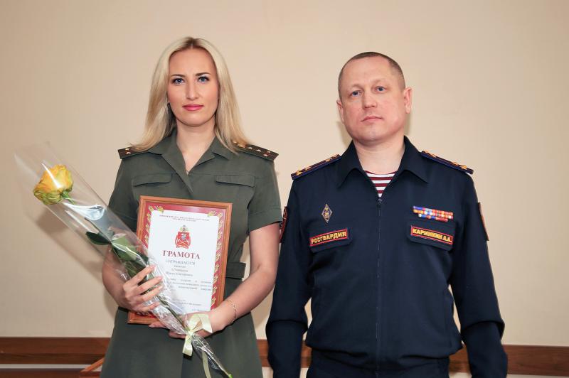 Начальник Управления Росгвардии по Мордовии поздравил сотрудников и военнослужащих ведомства в регионе с профессиональным праздником
