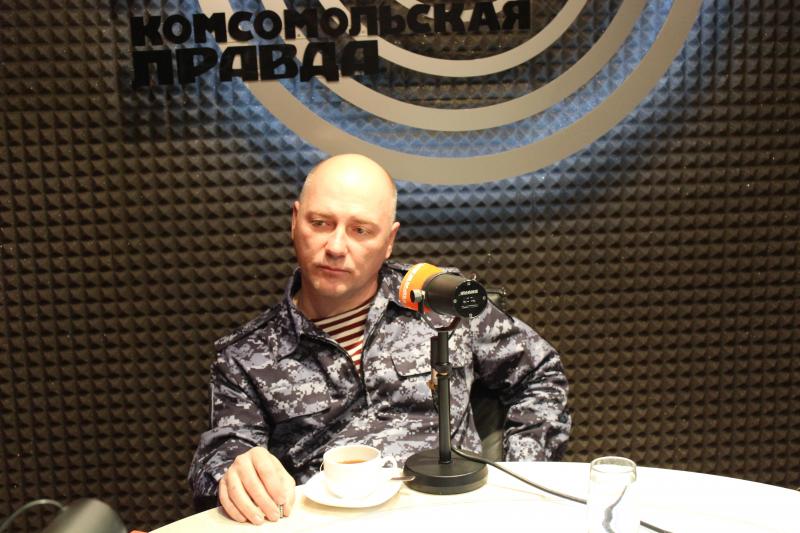 Начальник Управления Росгвардии по Новосибирской области выступил в эфире радиостанции «Комсомольская правда. Новосибирск»