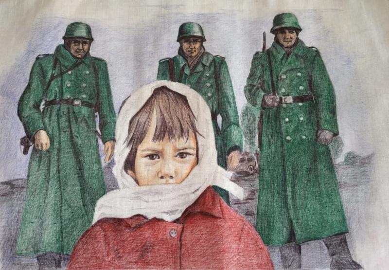 10 детских рисунков станут коллекционными почтовыми открытками ко Дню Победы