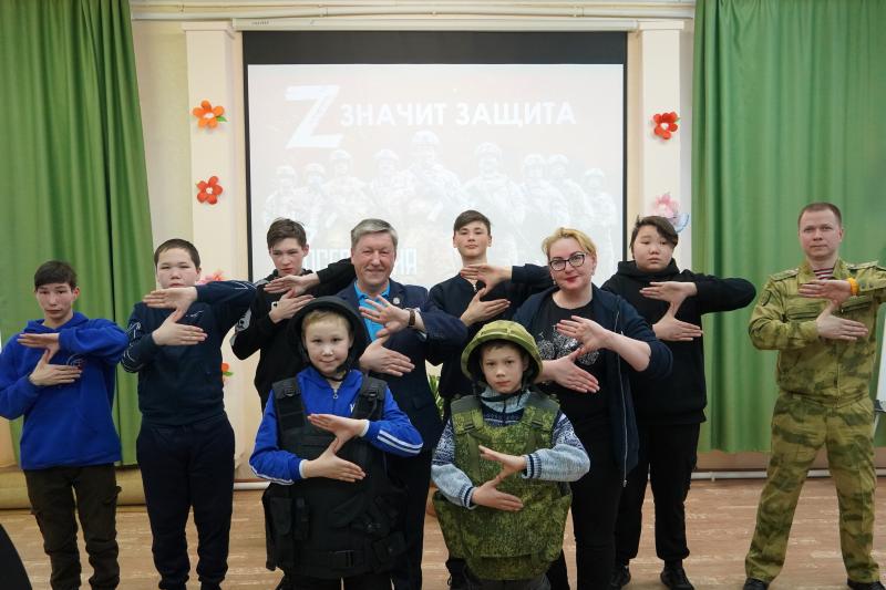 Молодёжь Нарьян-Мара поддержала участников специальной военной операции на Украине