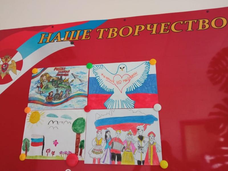 В Башкирии росгвардейцы ко Дню России провели конкурс детских рисунков
