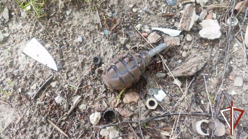 Сотрудники Росгвардии обследовали несколько неразорвавшихся боеприпасов в Югре