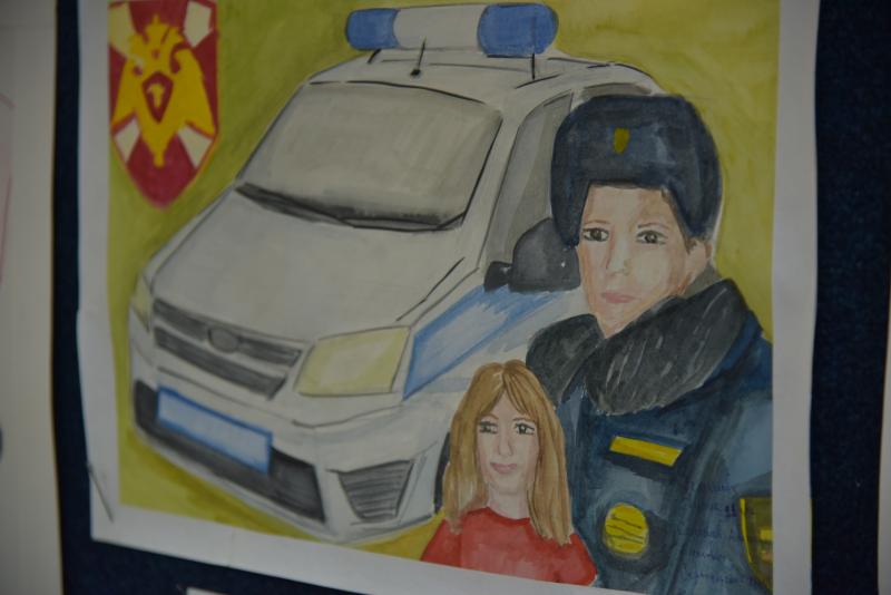В Удмуртии подвели итоги конкурса детского рисунка, приуроченного к юбилею вневедомственной охраны Росгвардии