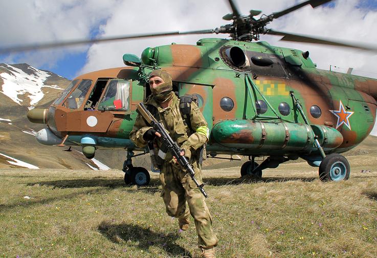 В Чеченской Республике подразделения ОГВ(с) приняли участие в антитеррористическом учении
