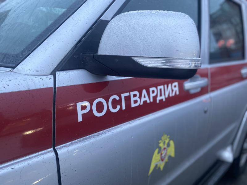 Экипаж Росгвардии в Томске задержал подозреваемого в краже из гипермаркета