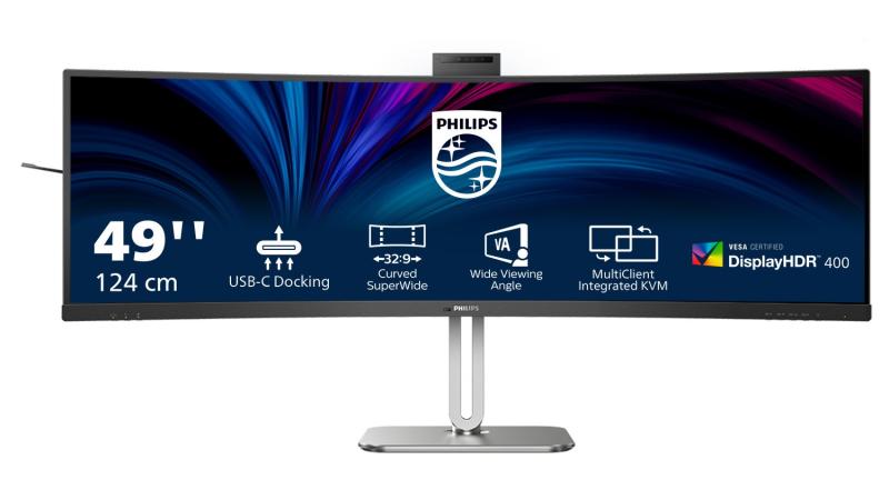 Представлен новый монитор Philips 49B2U5900CH с подсветкой Busylight