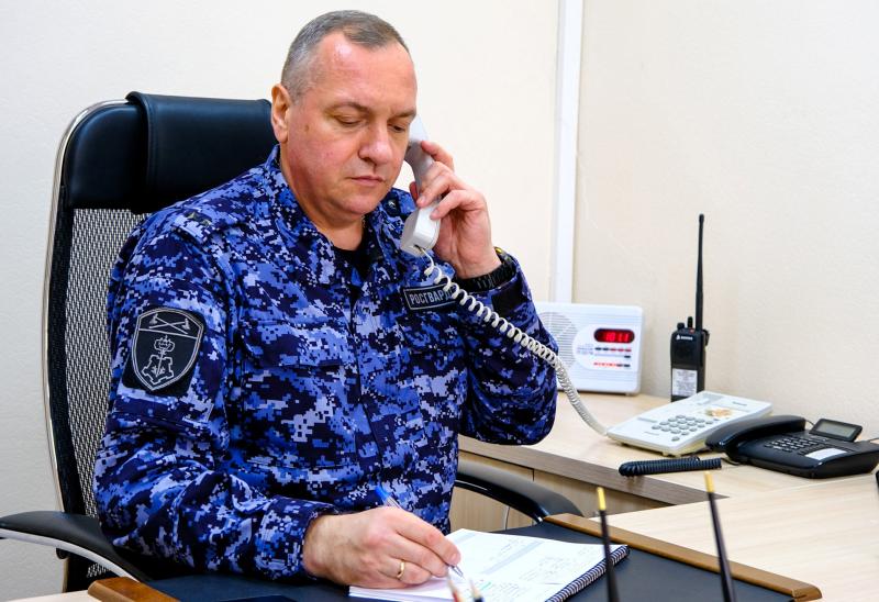 Прямая линия с начальником отдела вневедомственной охраны Росгвардии состоялась в Йошкар-Оле