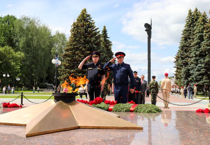 В День памяти и скорби начальник Управления Росгвардии по Республике Марий Эл принял участие в памятном мероприятии